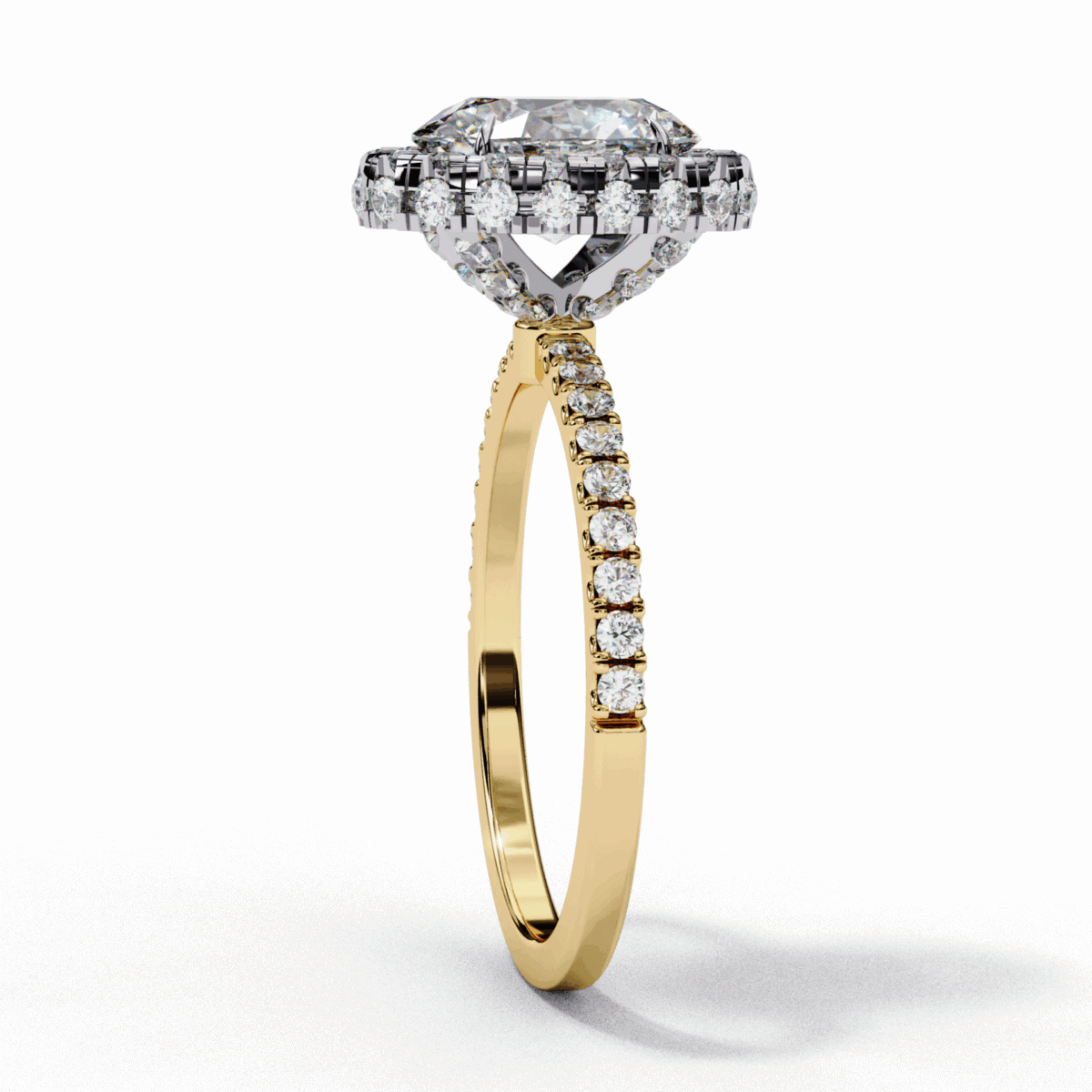 2 Carat Oval Cut Signature Solitaire Ring  Image 7