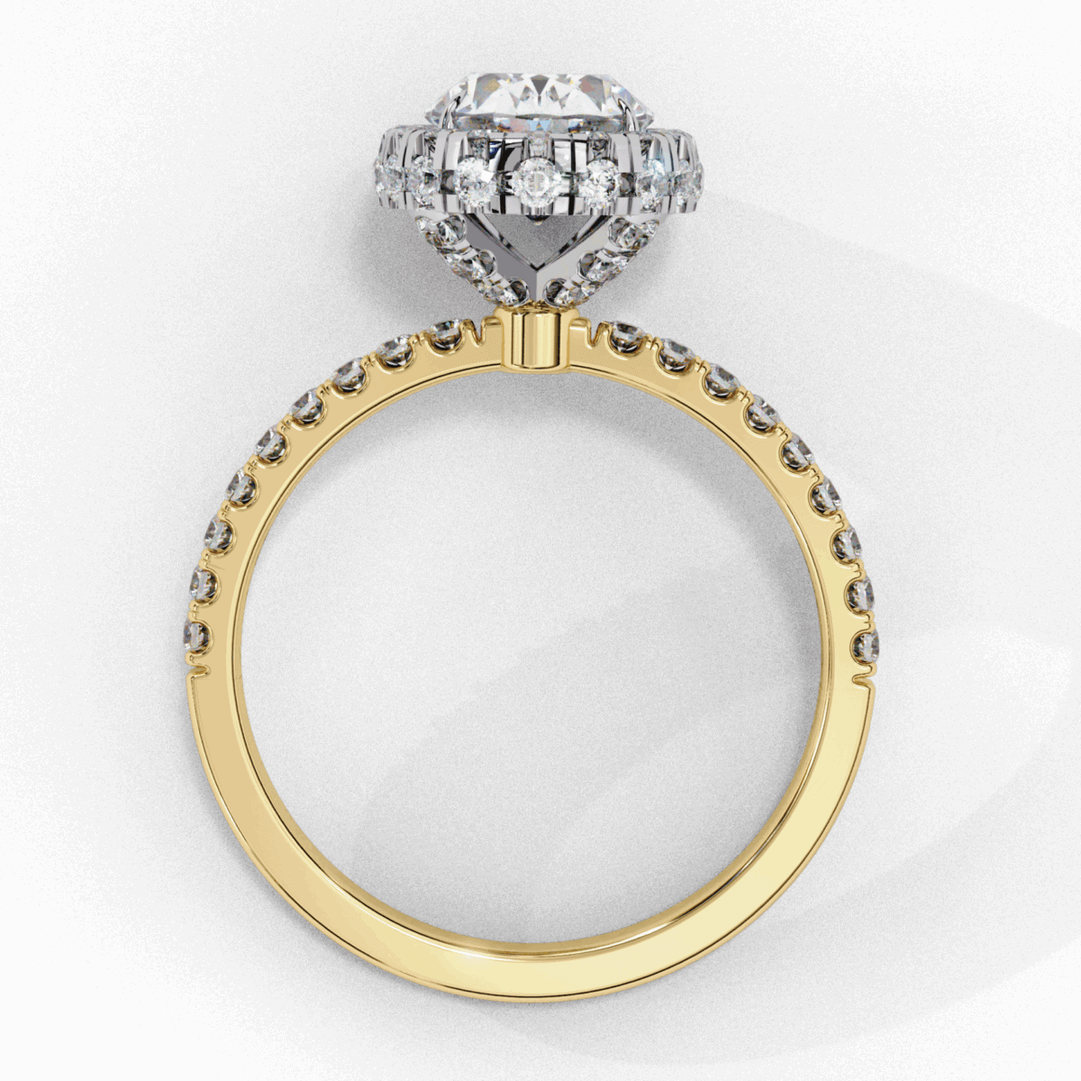 2 Carat Oval Cut Signature Solitaire Ring  Image 9