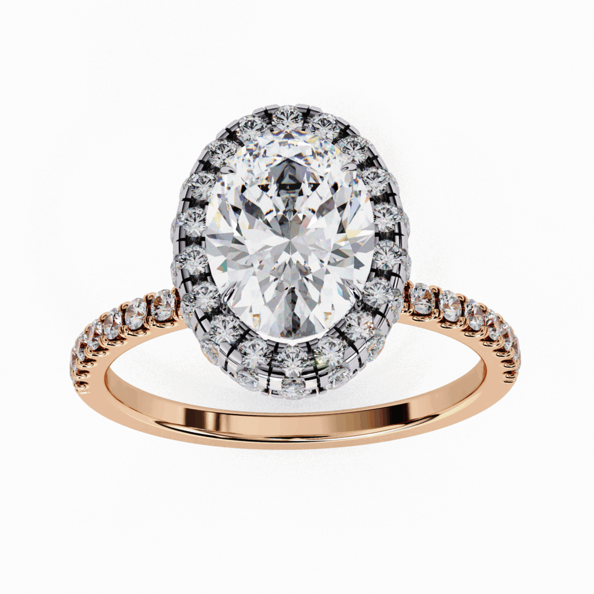 2 Carat Oval Cut Signature Solitaire Ring  Image 12