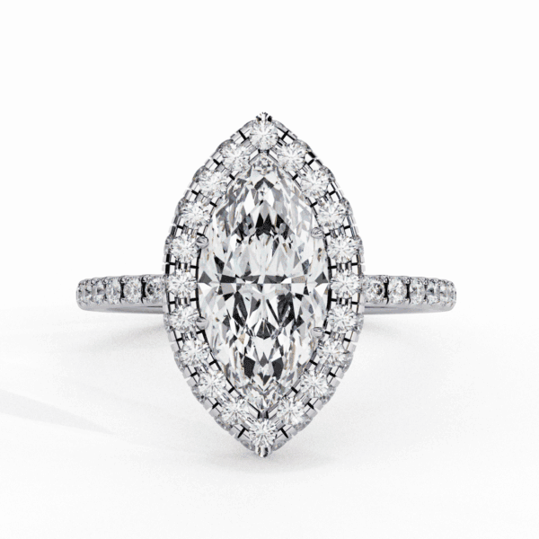 2.25 Carat Marquise Cut Signature Solitaire Ring