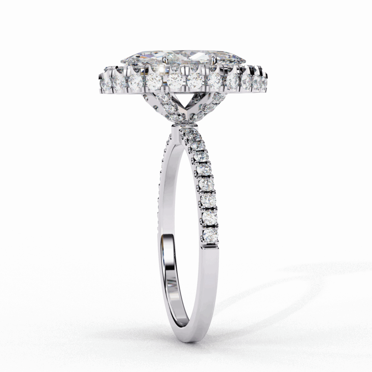 2.25 Carat Marquise Cut Signature Solitaire Ring  Image 2