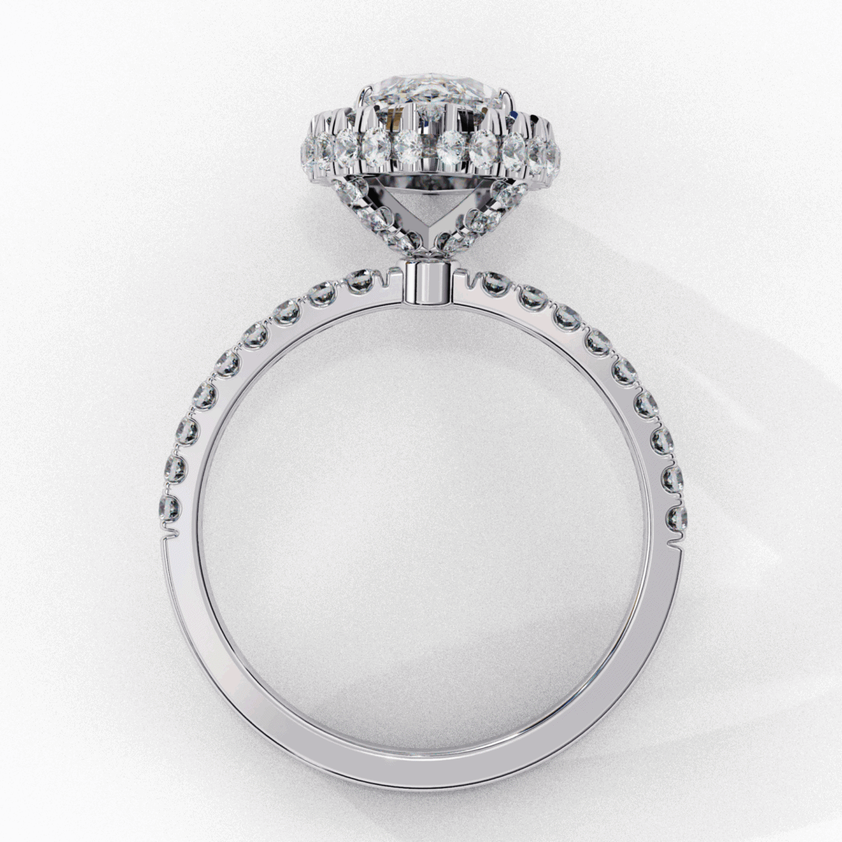 2.25 Carat Marquise Cut Signature Solitaire Ring  Image 4