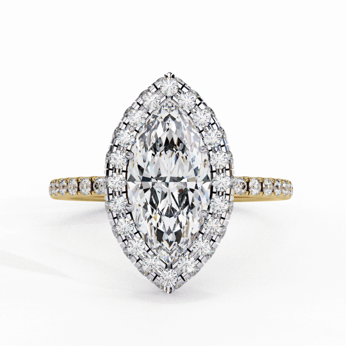2.25 Carat Marquise Cut Signature Solitaire Ring  Image 5
