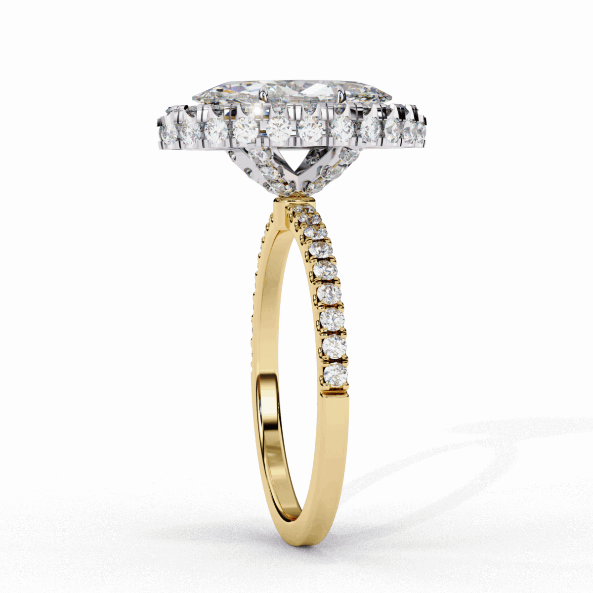 2.25 Carat Marquise Cut Signature Solitaire Ring  Image 7