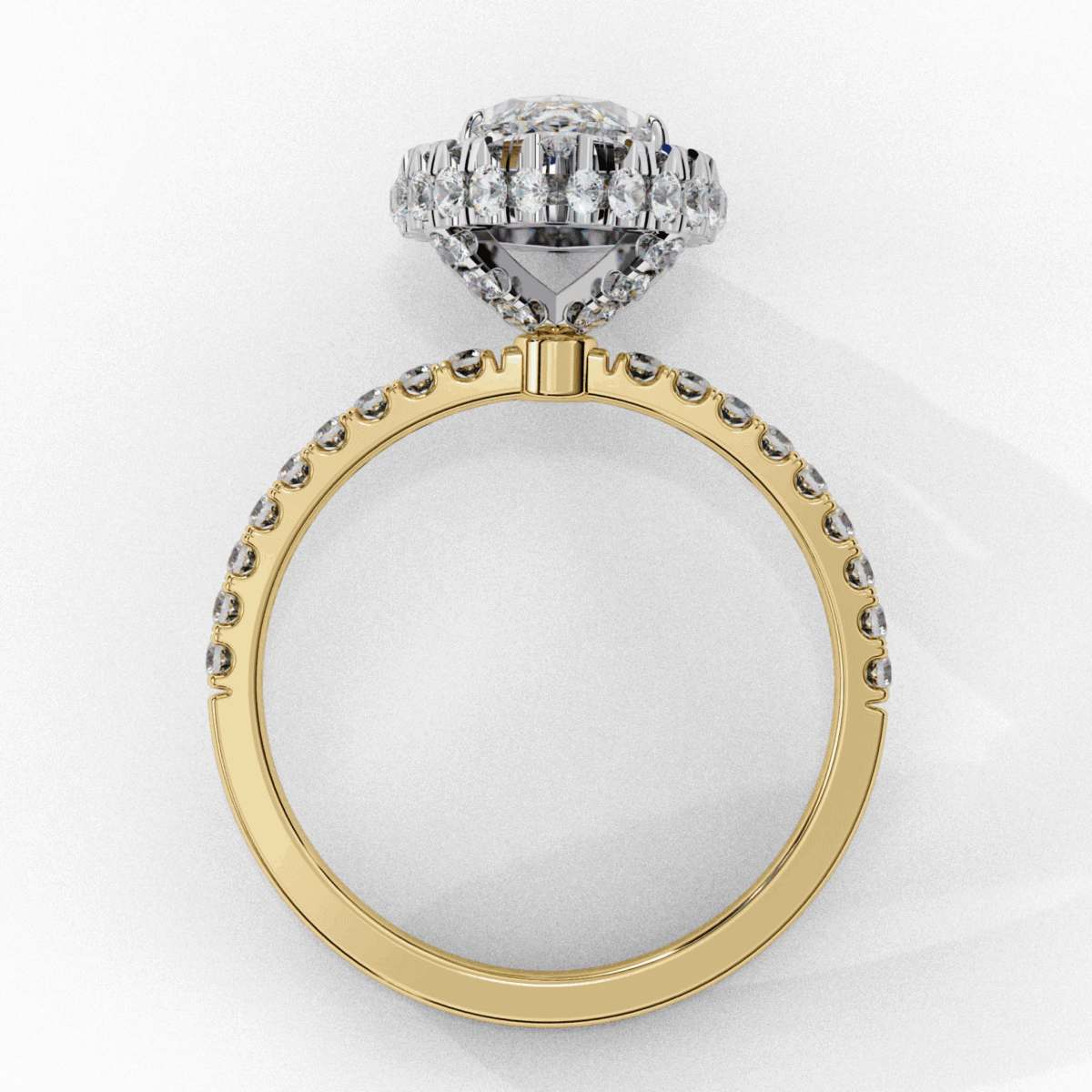 2.25 Carat Marquise Cut Signature Solitaire Ring  Image 9