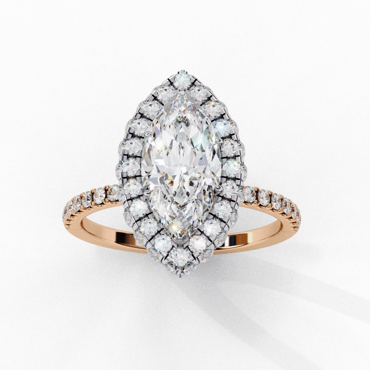 2.25 Carat Marquise Cut Signature Solitaire Ring  Image 12