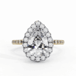 2 Carat Pear Cut Signature Solitaire Ring - Image 5
