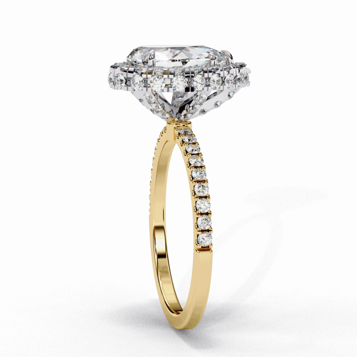 2 Carat Pear Cut Signature Solitaire Ring  Image 7