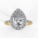 2 Carat Pear Cut Signature Solitaire Ring - Image 8