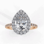 2 Carat Pear Cut Signature Solitaire Ring - Image 12