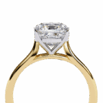2.75 Carat Cushion Cut Classic Solitaire Ring - Image 6