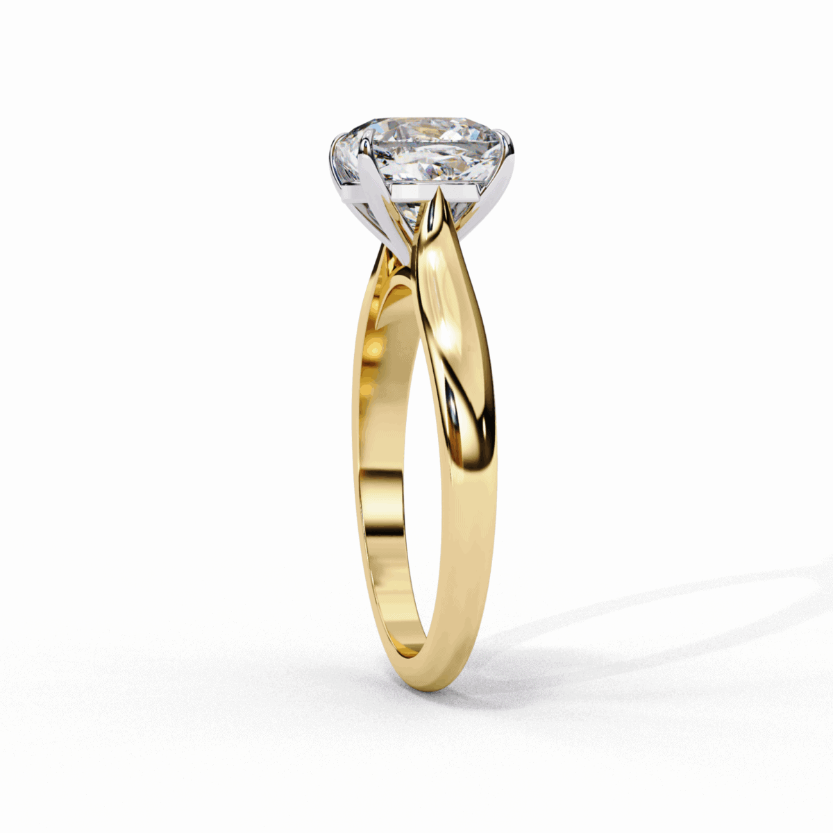 2.75 Carat Cushion Cut Classic Solitaire Ring  Image 8