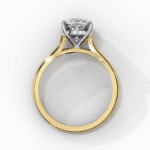 2.75 Carat Cushion Cut Classic Solitaire Ring - Image 10