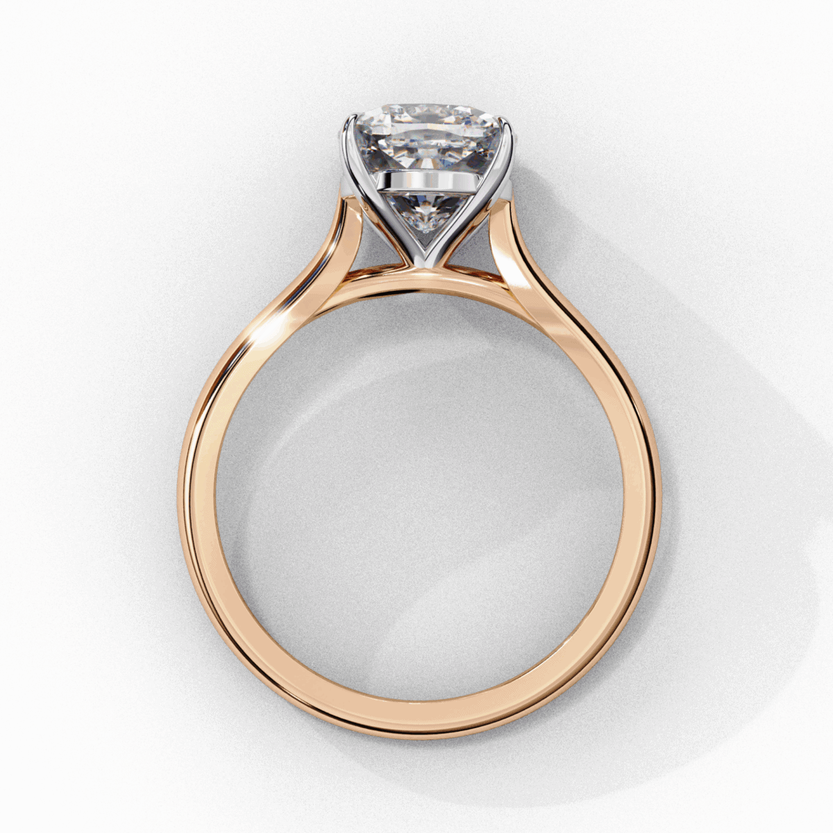 2.75 Carat Cushion Cut Classic Solitaire Ring  Image 14