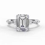 2.5 Carat Emerald Cut Endless Love Solitaire Wedding Ring