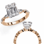 2.5 Carat Emerald Cut Endless Love Solitaire Wedding Ring - Image 10