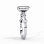 3 Carat Radiant Cut Endless Love Solitaire Wedding Ring - Image 2