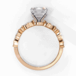 3 Carat Radiant Cut Endless Love Solitaire Wedding Ring - Image 13