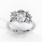 1.25 Carat Oval Cut Classic Solitaire Forever Band - Image 4