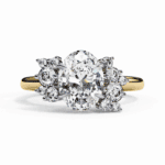 1.25 Carat Oval Cut Classic Solitaire Forever Band - Image 6