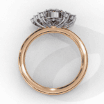 1.25 Carat Oval Cut Classic Solitaire Forever Band - Image 13
