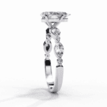 1.75 Carat Pear Cut Endless Love Solitaire Wedding Ring - Image 2
