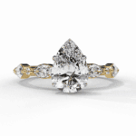 1.75 Carat Pear Cut Endless Love Solitaire Wedding Ring - Image 5