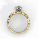 1.75 Carat Pear Cut Endless Love Solitaire Wedding Ring - Image 9