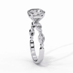 3.5 Carat Cushion Cut Endless Love Solitaire Wedding Ring - Image 2