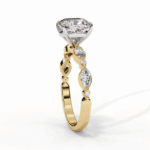 3.5 Carat Cushion Cut Endless Love Solitaire Wedding Ring - Image 6