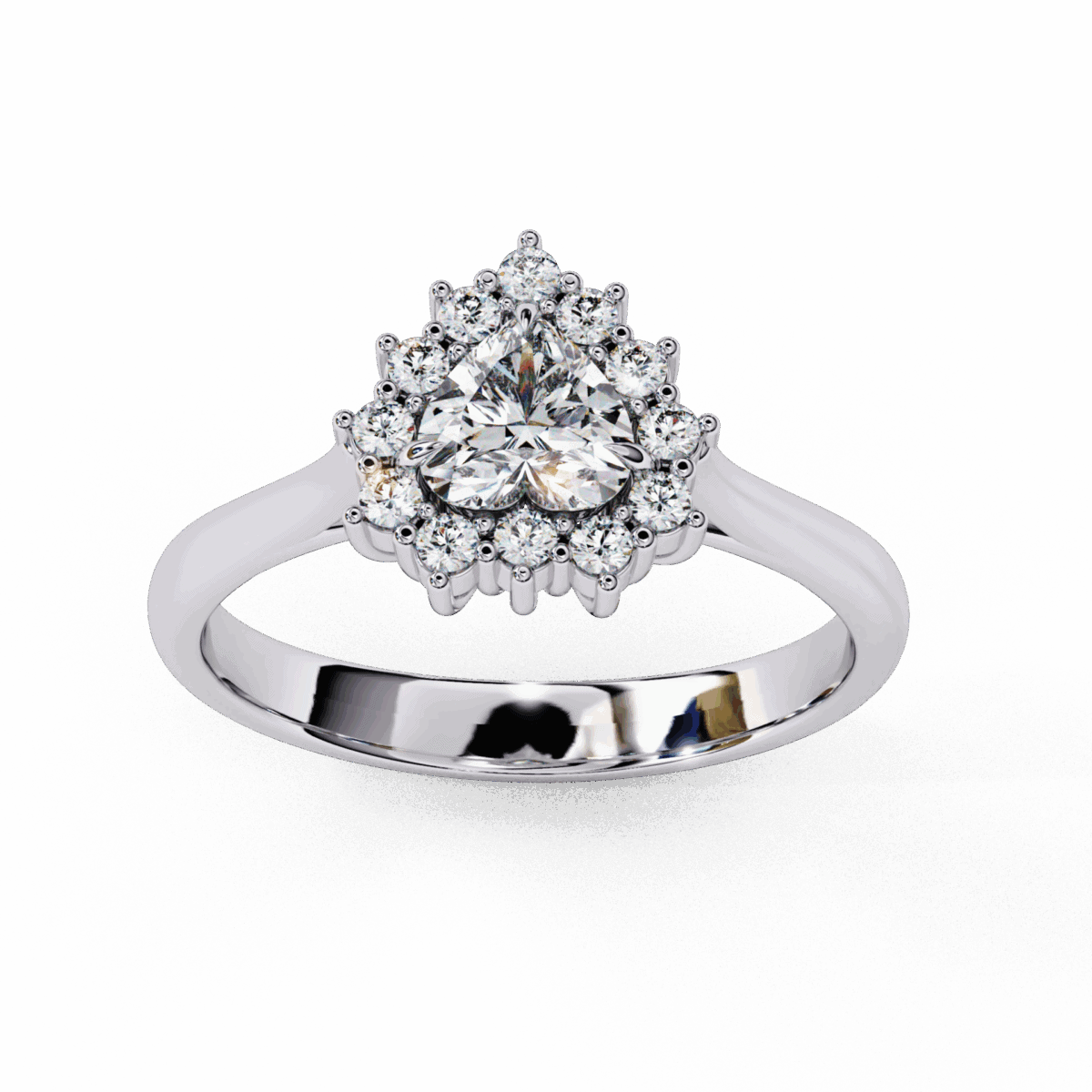 0.75 Carat Heart Cut Timeless Solitaire Collection  Image 1