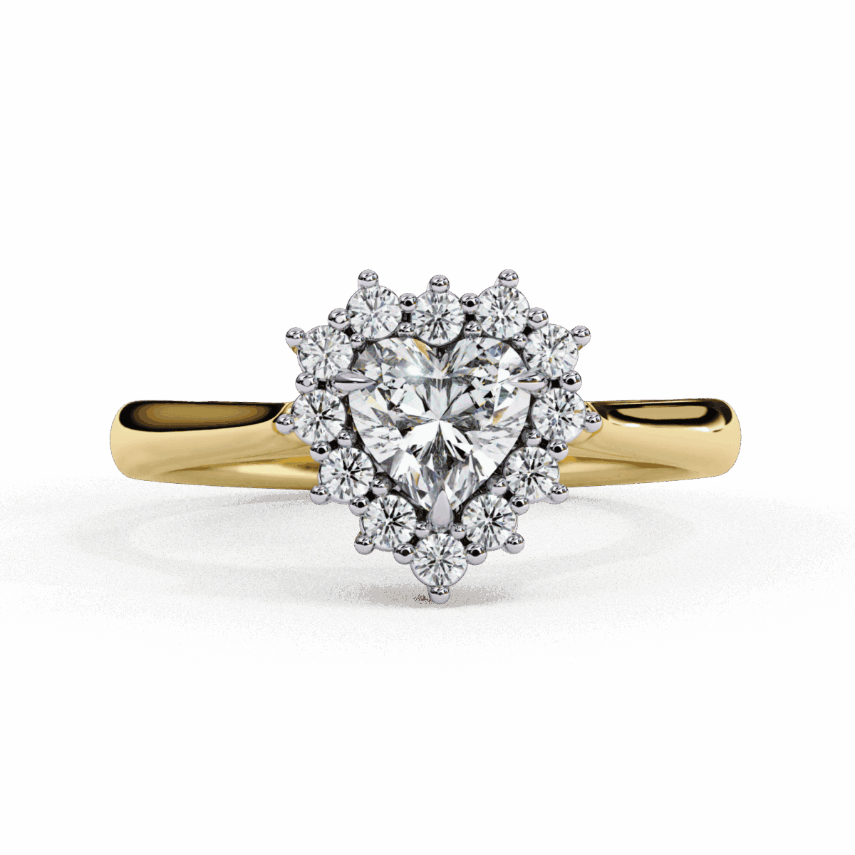 0.75 Carat Heart Cut Timeless Solitaire Collection  Image 4