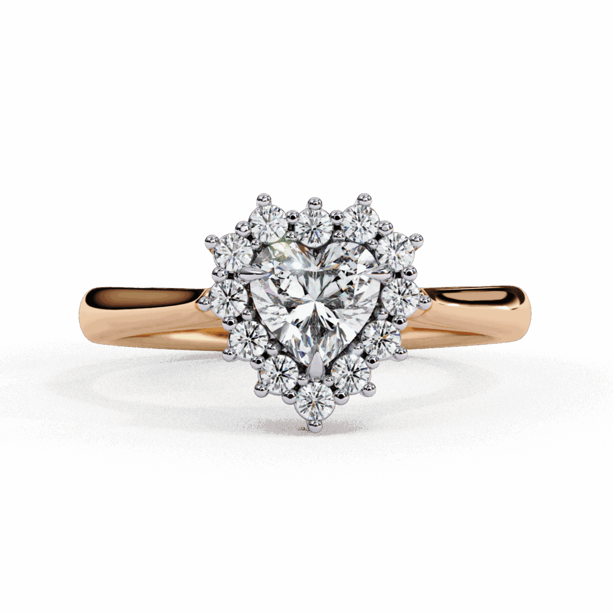 0.75 Carat Heart Cut Timeless Solitaire Collection  Image 9