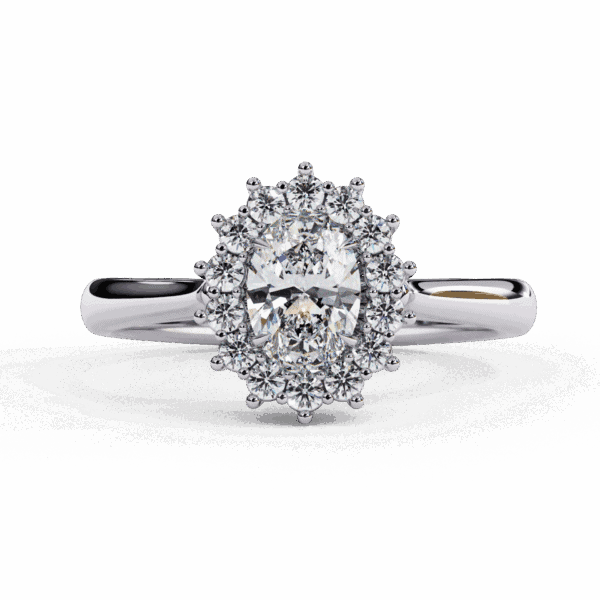 0.75 Carat Oval Cut Timeless Solitaire Collection