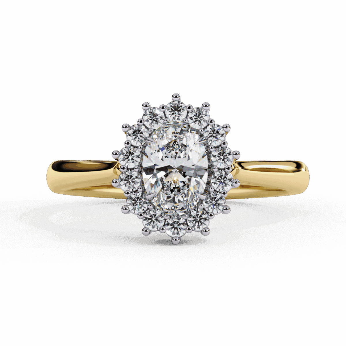 0.75 Carat Oval Cut Timeless Solitaire Collection  Image 5