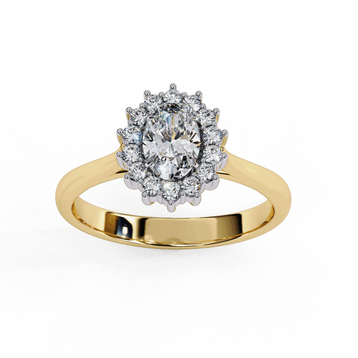 0.75 Carat Oval Cut Timeless Solitaire Collection  Image 8