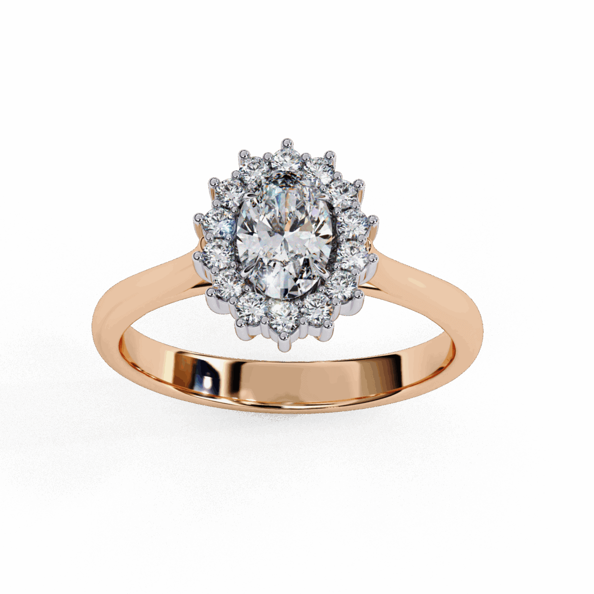 0.75 Carat Oval Cut Timeless Solitaire Collection  Image 12