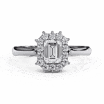 0.5 Carat Emerald Cut Timeless Solitaire Collection
