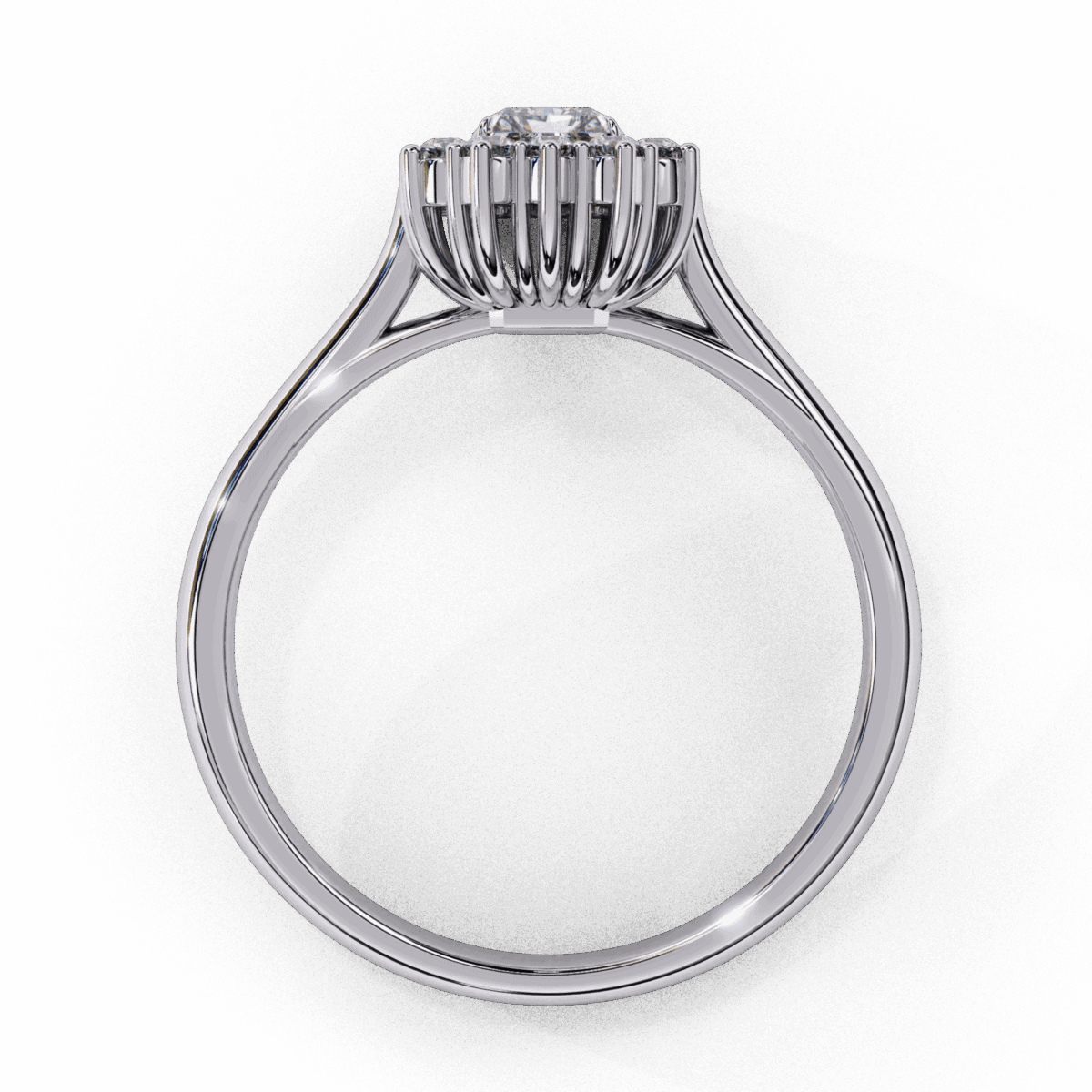 0.5 Carat Emerald Cut Timeless Solitaire Collection  Image 4