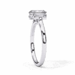 1.5 Carat Emerald Cut Timeless Bond Solitaire Wedding Ring - Image 2