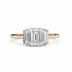 1.5 Carat Emerald Cut Timeless Bond Solitaire Wedding Ring - Image 9