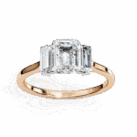 1.5 Carat Emerald Cut Timeless Bond Solitaire Wedding Ring - Image 12