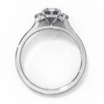 1.75 Carat Radiant Cut Timeless Bond Solitaire Wedding Ring - Image 4