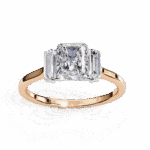 1.75 Carat Radiant Cut Timeless Bond Solitaire Wedding Ring - Image 12