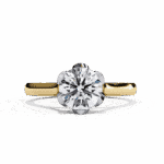 1.5 Carat Round Cut Classic Solitaire Band - Image 4