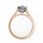 1.5 Carat Round Cut Classic Solitaire Band - Image 8