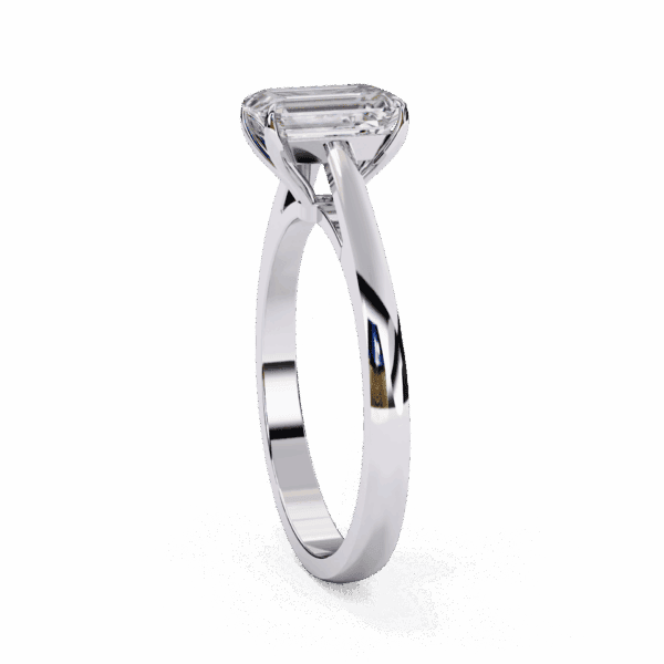 Emerald Cut Engagement Ring: The Complete Guide to StepCut Diamond Rings in India Lab Grown Diamond Jewellery