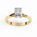 1.25 Carat Radiant Cut Solitaire Diamond Ring - Image 8