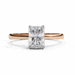 1.25 Carat Radiant Cut Solitaire Diamond Ring - Image 10