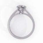 1.25 Carat Round Cut Solitaire Diamond Ring - Image 4